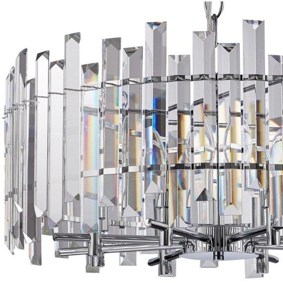 Люстра подвесная хрустальная 2114/09/08P Stilfort, серия Feeriya