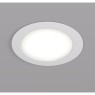 DK3049-WH Встраиваемый светильник, IP 20, 7Вт, LED, белый, пластик