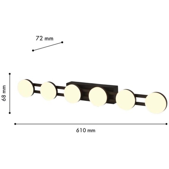 Настенный светильник Moti 4601-1W