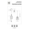 Подвес стеклянный Nubella Lightstar 806120