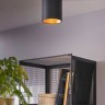 94502 Светодиодный потолочный светильник POLASSO, 1х3,3W (LED), ?100, черный, золотой