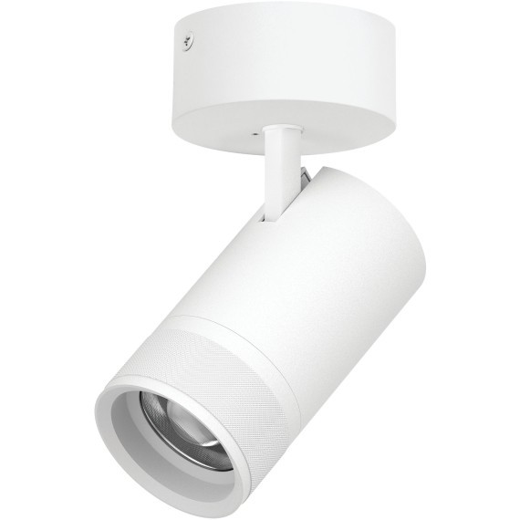 Белый накладной светодиодный спот с изм углом и температурой света 40W 2800Лм 20-55° CRI90 2700-4200-6000К C4406SO