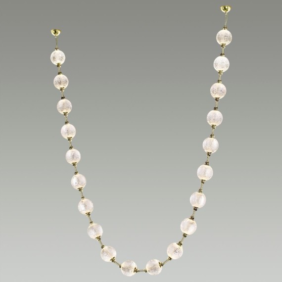 Подвесной дизайнерский светильник Odeon Light LED 80W 4000K 4400Лм CRYSTAL 5008/80L