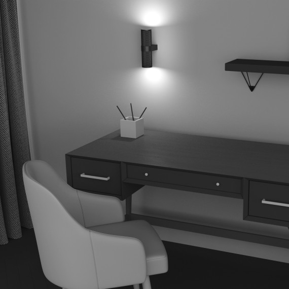 Бра Maytoni C069WL-02B Focus Design под лампы 2xGU10 7W