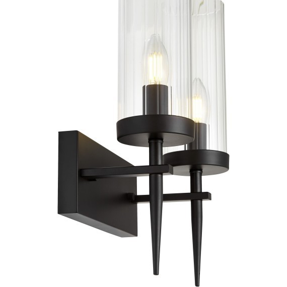 Бра Lumina Deco Moratti LDW 8022-2 BK+PR