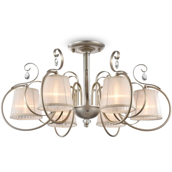 Люстра потолочная Freya FR2020-CL-06-BG Simone под лампы 6xE14 40W