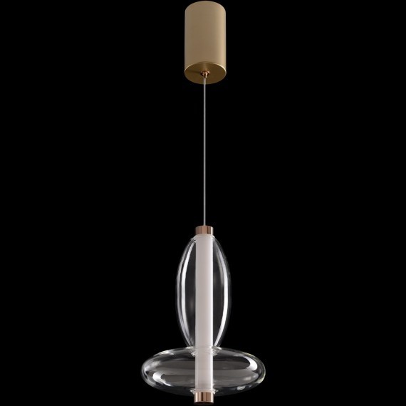 Светильник подвесной Crystal Lux QUASAR SP7W LED TRANSPARENT 3791/207