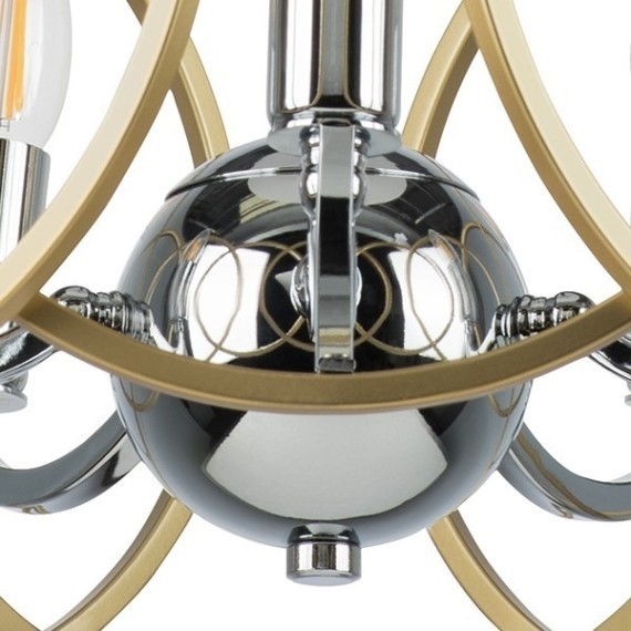 Люстра потолочная Lightstar 713053 Regolo под лампы 5xE14 200W