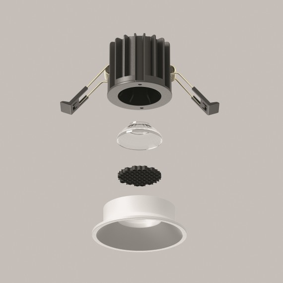 Встраиваемый светильник Technical DL058-7W3K-W