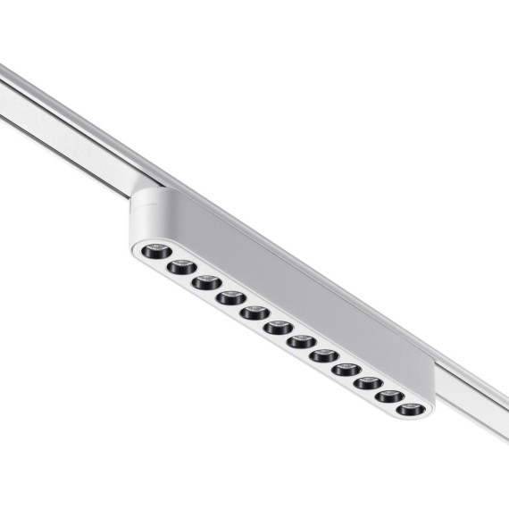359077 Трековый магнитный светодиодный светильник Novotech SMAL 48V CRI90+ 4000К 1140Лм 36° 12W