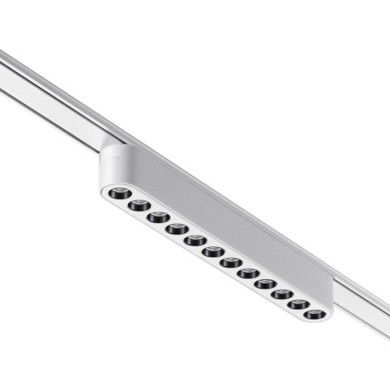 359077 Трековый магнитный светодиодный светильник Novotech SMAL 48V CRI90+ 4000К 1140Лм 36° 12W