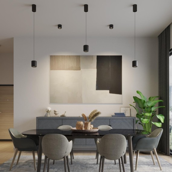 Светильник подвесной с механизмом регулировки высоты, провод 2м LED 10W 3000K 650Лм Novotech LISSE 359438