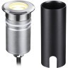 Встраиваемый грунтовый светильник IP67 LED 3W 3000K 12V/24V Odeon Light INGRO (нужен драйвер 357781/357782) 6660/1GL3