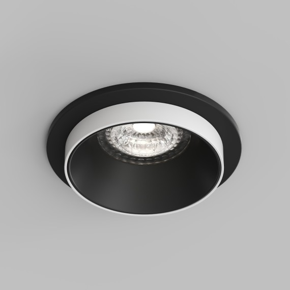 DK2400-BK Встраиваемый светильник, IP 20, 50 Вт, GU10, черный, алюминий