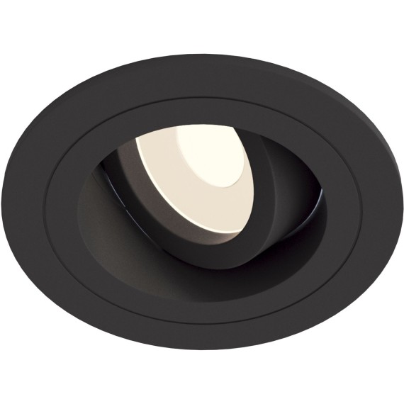 Встраиваемый светильник Maytoni DL025-2-01B Atom под лампу 1xGU10 50W