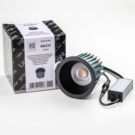 Светильник светодиодный универсальный IP44 Ciclone Lightstar 385337