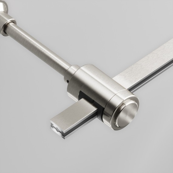 Крепление настенное Wall одинарное удлиненное Maytoni Flarity TRA155CW-SL1-PT