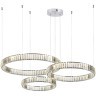 Люстра подвесная кольцевая хрустальная Odeon Light LED 36W 4000K 4280Лм VEKIA 4930/36L