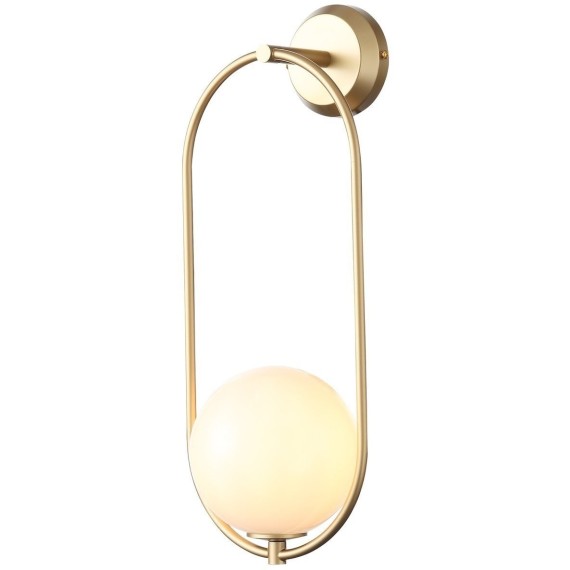 SL1118.201.01 Светильник настенный ST-Luce Золотистый/Белый E14 1*40W PENOLO