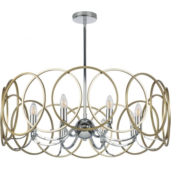 Люстра потолочная Lightstar 713083 Regolo под лампы 8xE14 320W