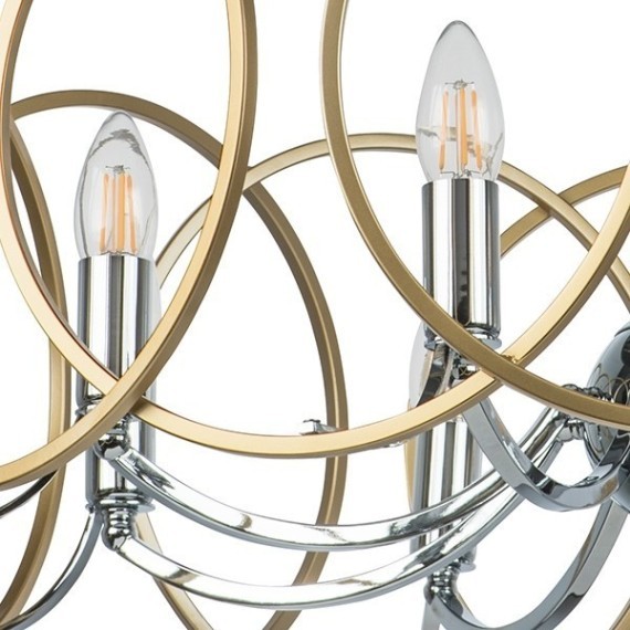 Люстра потолочная Lightstar 713083 Regolo под лампы 8xE14 320W