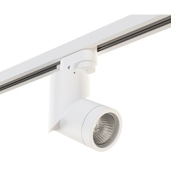 Однофазный двужильный трековый светильник Lightstar A1T051016 Illumo F под сменную лампу GU10