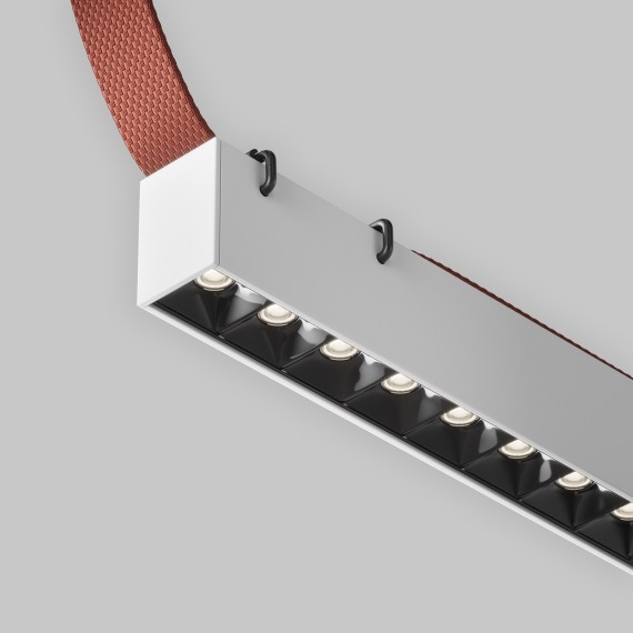 Светильник светодиодный на текстильный шинопровод Maytoni Parity TR128B-12W4K-M-W 1115лм 12Вт CRI90