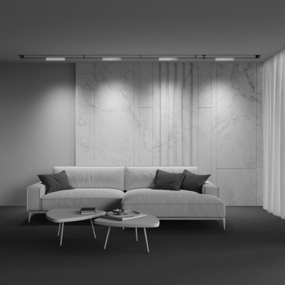 Светильник светодиодный на текстильный шинопровод Maytoni Parity TR128B-12W4K-M-W 1115лм 12Вт CRI90