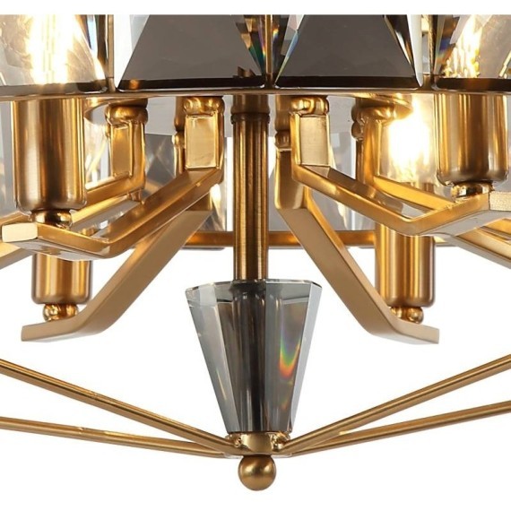 Люстра подвесная хрустальная Stilfort 2090/05/08C серия Avenue