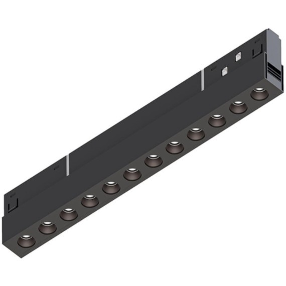 A5744PL-1BK Трековый магнитный SMART (TUYA, Алиса, Bluetooth, Wi-Fi) светодиодный светильник Arte Lamp Expert CRI90+ 2700-6000К 600Лм 24° 12