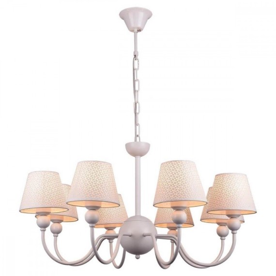 Люстра подвесная Lussole GRLSP-8033 HARTFORD IP21 под лампы 8xE27 80W