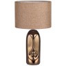 8149/1T MODERNI LN25 бронза/бежевый, керамика/текстиль Настольная лампа Е27 1*60W 220V AKIVI