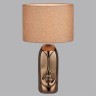 8149/1T MODERNI LN25 бронза/бежевый, керамика/текстиль Настольная лампа Е27 1*60W 220V AKIVI