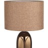 8149/1T MODERNI LN25 бронза/бежевый, керамика/текстиль Настольная лампа Е27 1*60W 220V AKIVI