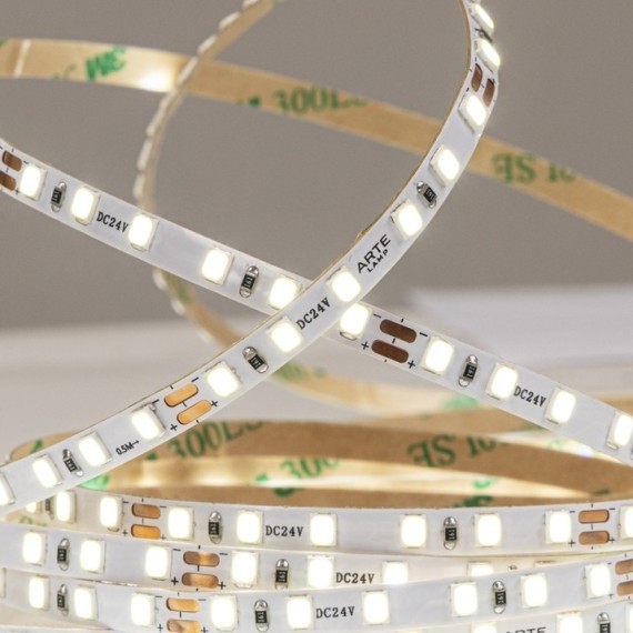 A2412005-01-3K Светодиодная лента 24В 9,6Вт/м 1000Лм/м 3000К CRI 90+ 5мм SMD2835 120шт/м 5м IP20