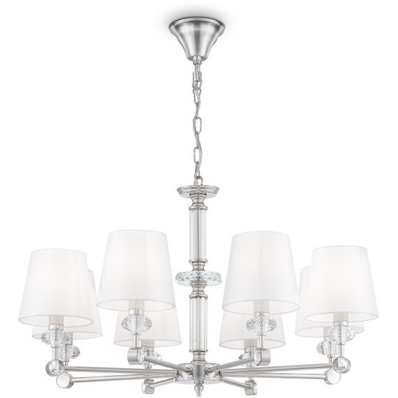 Люстра подвесная Maytoni MOD018PL-08CH Riverside под лампы 8xE14 40W