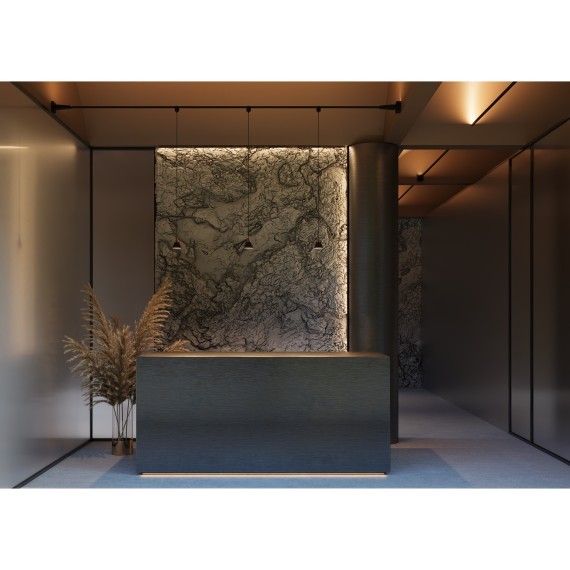 TR166-1-7W3K-M-B Светодиодный светильник на резиновый шинопровод Maytoni Elasity CRI90+ 3000К 310Лм 38° 7Вт