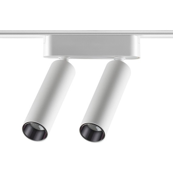 359253 Трековый магнитный светодиодный светильник Novotech SMAL 48V CRI90+ 3000К 1260Лм 24° 14W