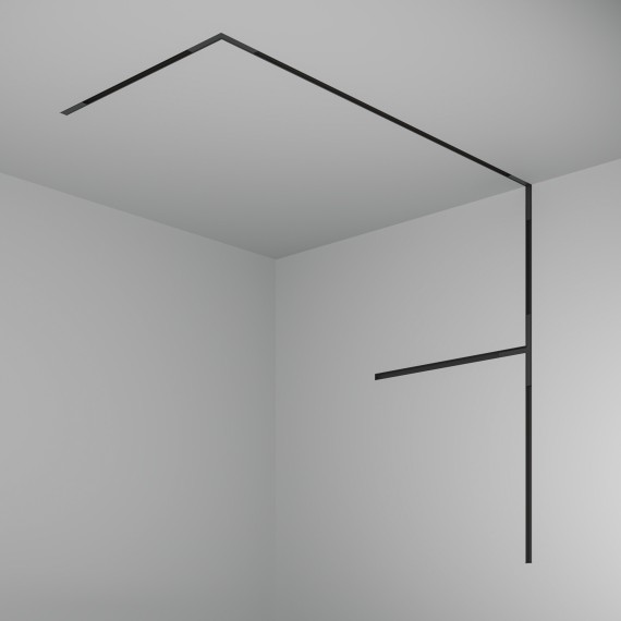 Шинопровод 2м встраиваемый в ГКЛ 12.5мм Maytoni Basity TRX172-122B