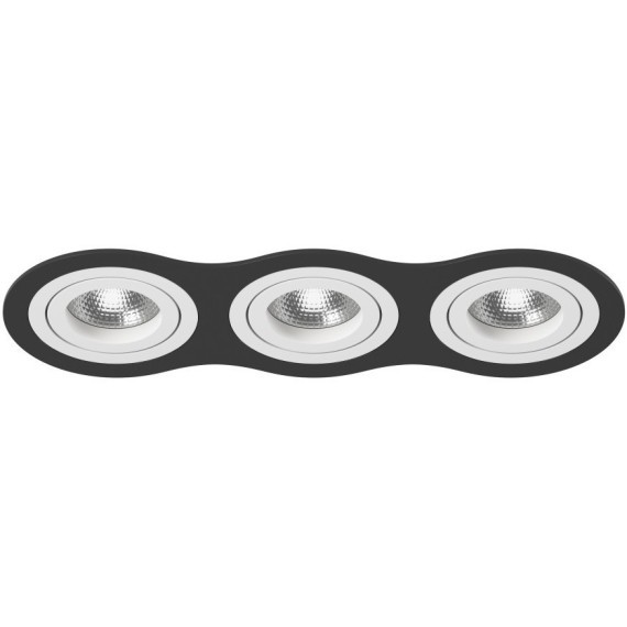 Встраиваемый светильник Lightstar i637060606 Intero 16 под лампы 3xGU10 150W
