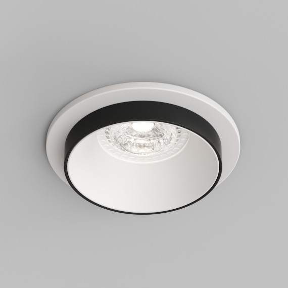 DK2401-BK Встраиваемый светильник, IP 20, 50 Вт, GU10, черный, алюминий