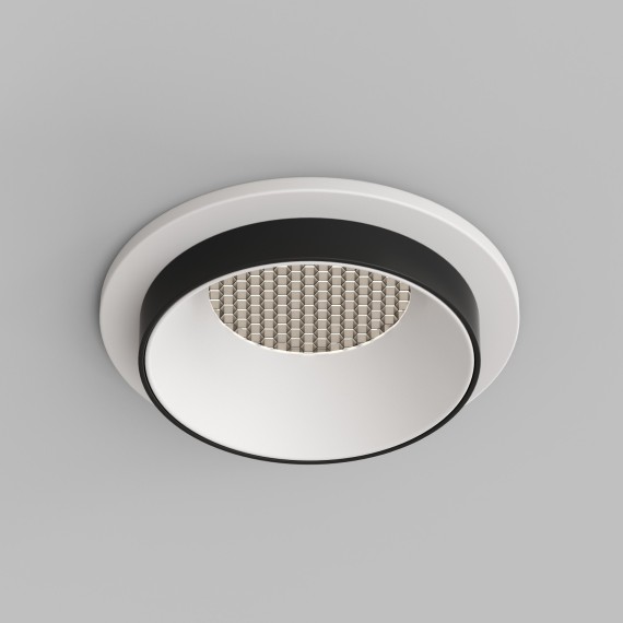 DK2401-BK Встраиваемый светильник, IP 20, 50 Вт, GU10, черный, алюминий