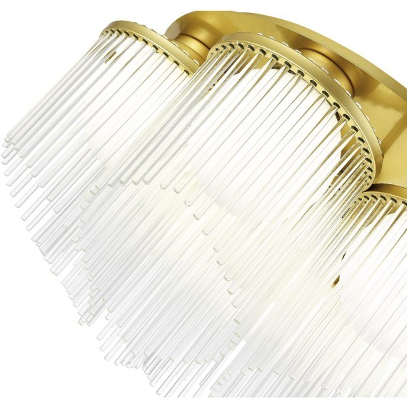 SL1511.202.07 Люстра потолочная ST-Luce Золотистый/Белый E27 7*60W ALLEGRO