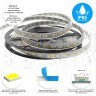 ST1001.414.65 Светодиодная лента 24В 4000K 1 400Lm CRI90 10мм SMD2835 IP65 1м
