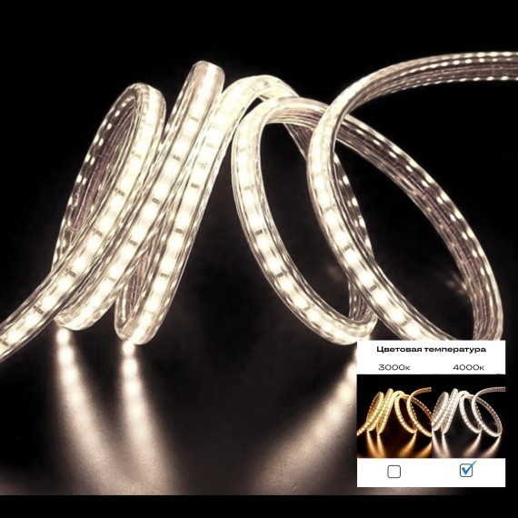 ST1001.414.65 Светодиодная лента 24В 4000K 1 400Lm CRI90 10мм SMD2835 IP65 1м