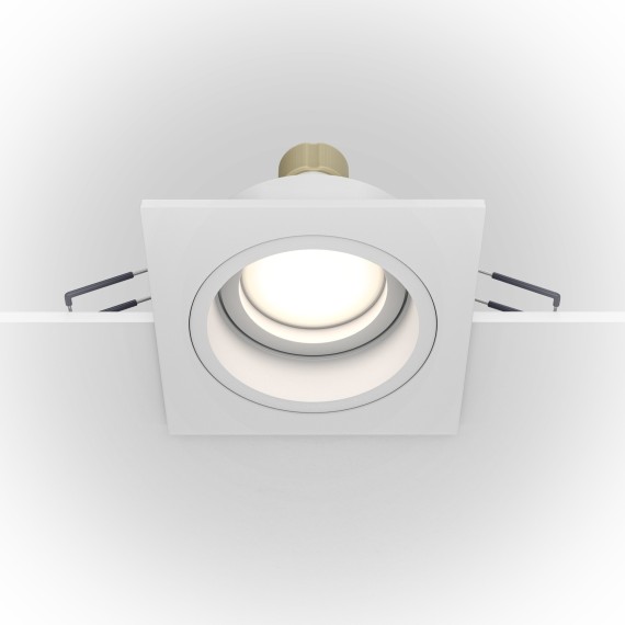 Встраиваемый светильник Maytoni DL026-2-01W Atom под лампу 1xGU10 50W