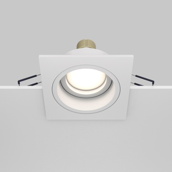 Встраиваемый светильник Maytoni DL026-2-01W Atom под лампу 1xGU10 50W