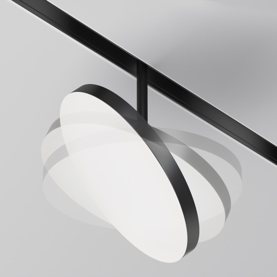 TR131-2-15W4K-B Трековый магнитный светодиодный светильник Maytoni Exility CRI90+ 4000К 765Лм 120° 15Вт