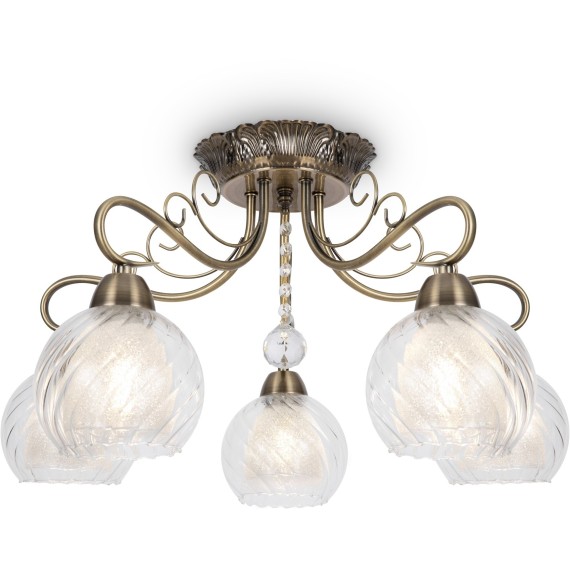 Люстра потолочная Freya FR2662-PL-05-BZ Nella под лампы 5xE14 40W