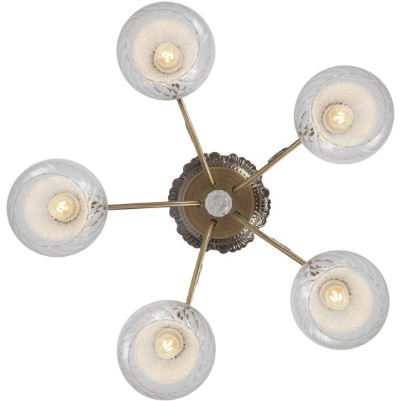 Люстра потолочная Freya FR2662-PL-05-BZ Nella под лампы 5xE14 40W